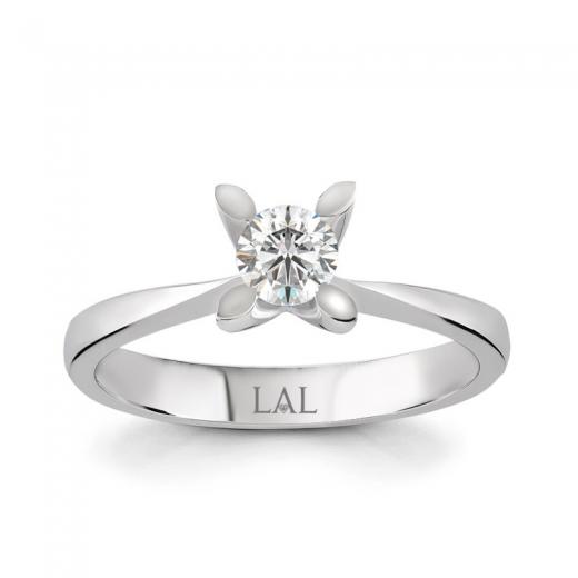 0.30 ct. H Color HRD Sertifikalı Pırlanta Tektaş Yüzük