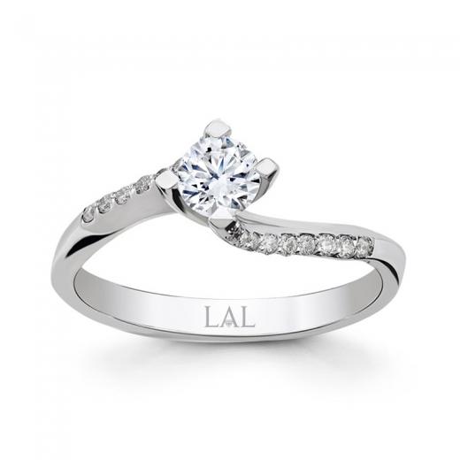 0.45 ct. F Renk Pırlanta Tektaş Yüzük